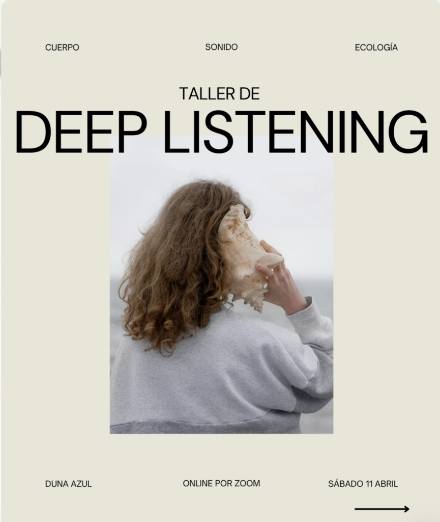Taller deep listening